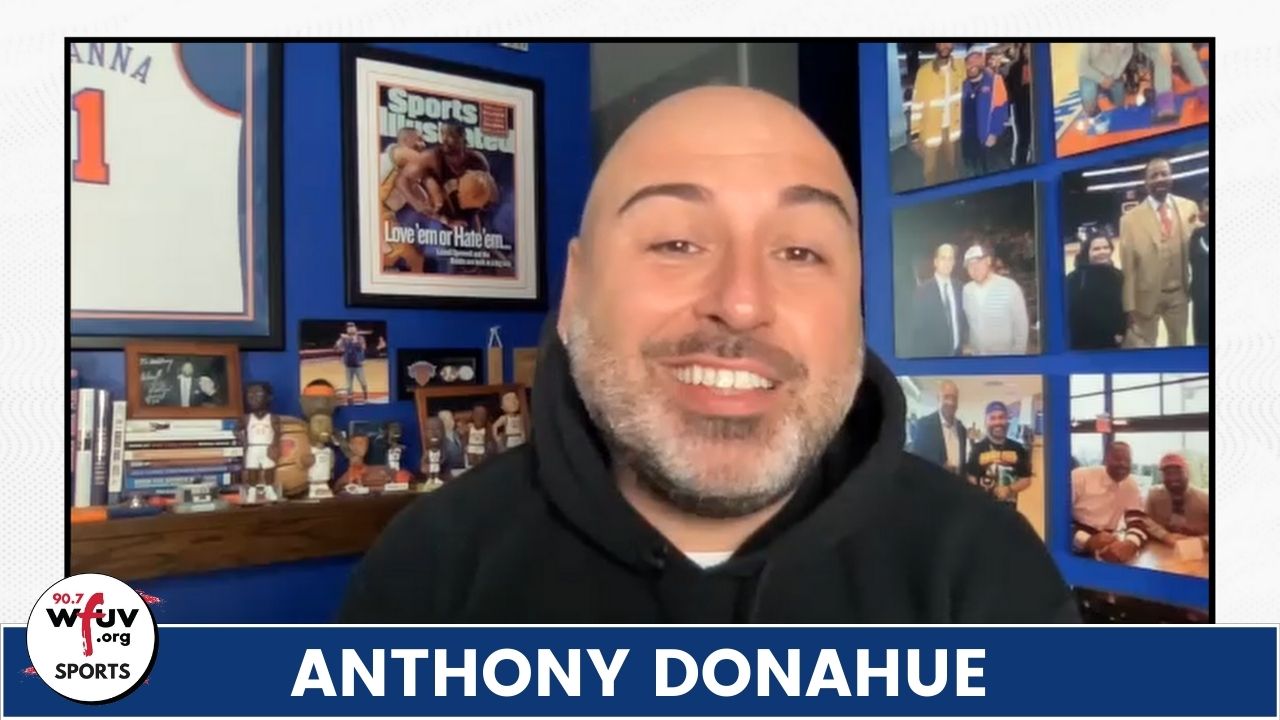 Knicks Superfan Anthony Donahue Joins One on One May 29, 2021 WFUV